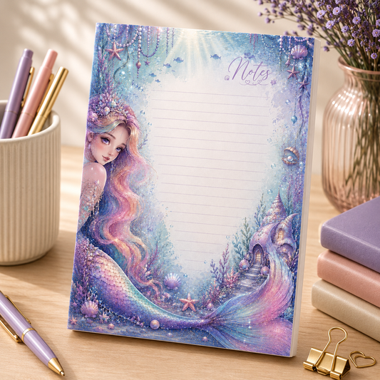 A6 Notepad – "Mermaid Lagoon"