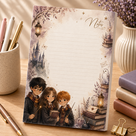 A6 Notepad – "Magic Academy"