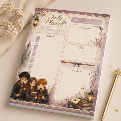 A5 Daily Planner – "Magic Academy"