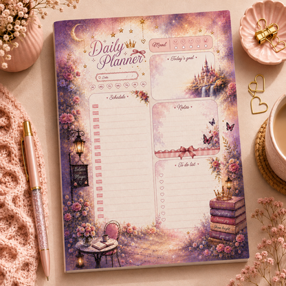 A5 Daily Planner – "Believe in Magic" | Personalisation Available