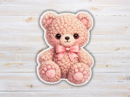 Cute crochet stickers
