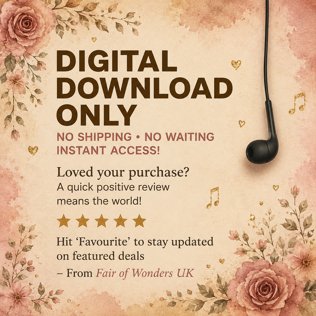 Personalized Song Gift: Custom Lyrics & Music MP3