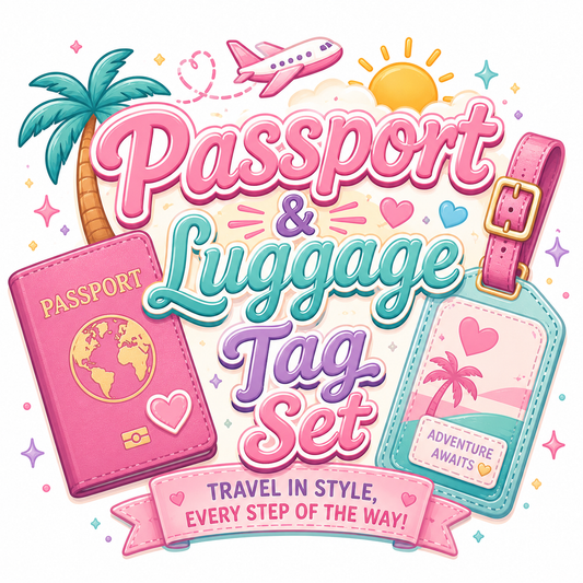 Passport & Luggage Tag