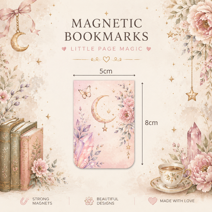 Magnetic Bookmark- Strawberry Cheesecake
