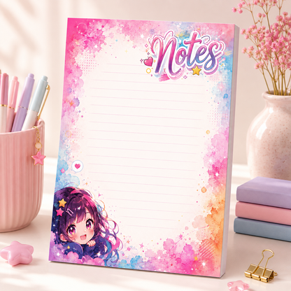 A6 Notepad – "Pastel Pop"