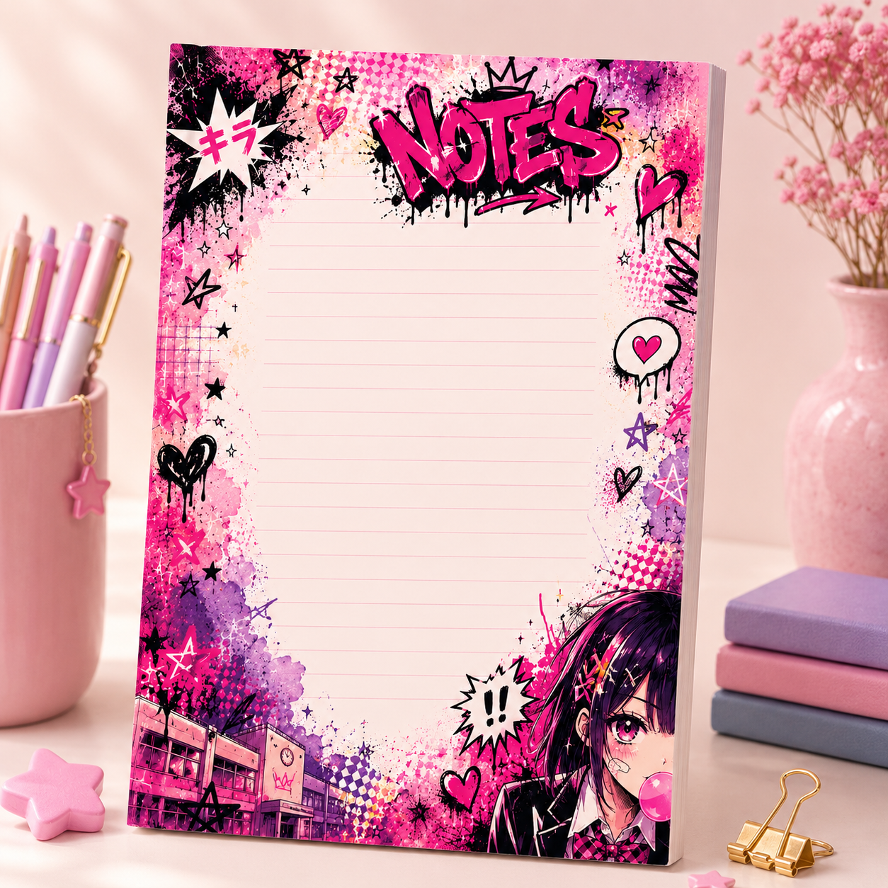 A6 Notepad – "Graffiti Dreams"