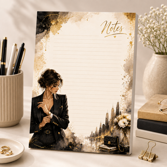 A6 Notepad – "Grace & Ambition"