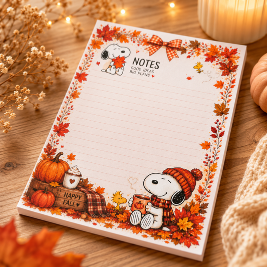A5 Notepad – "Cozy Autumn"
