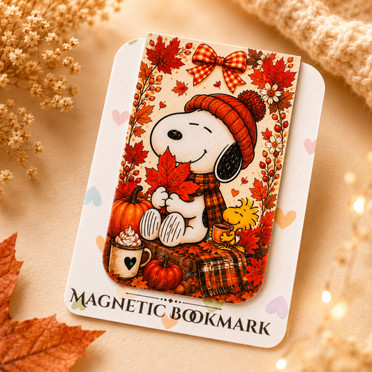 Magnetic Bookmark- "Cozy Autumn"