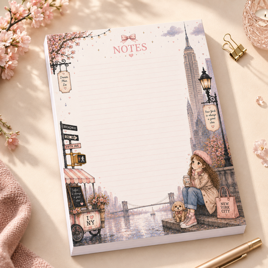 A6 Notepad – "New York Daydreams"