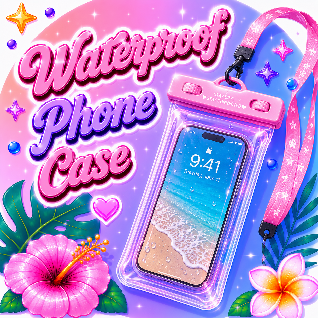 Waterproof phone case